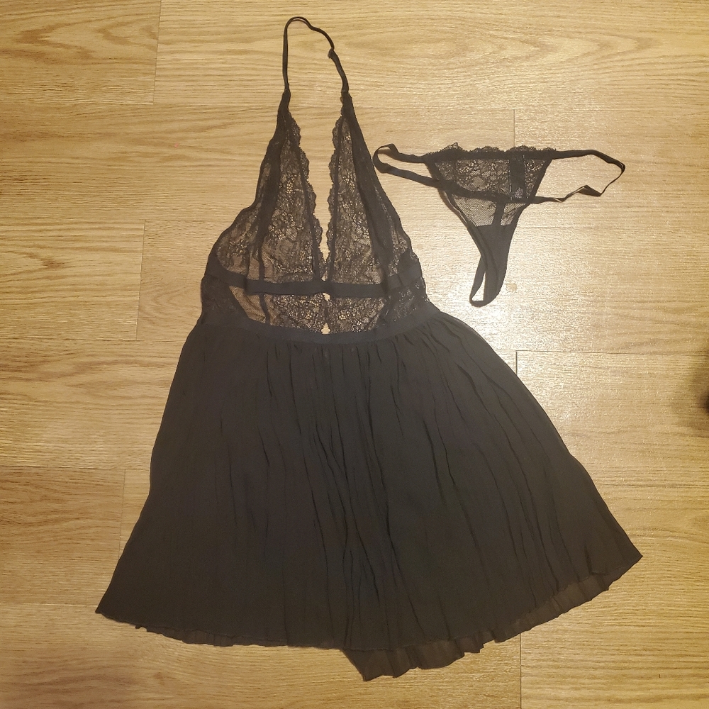 Victoria Secret 2 Piece Baby Doll Set